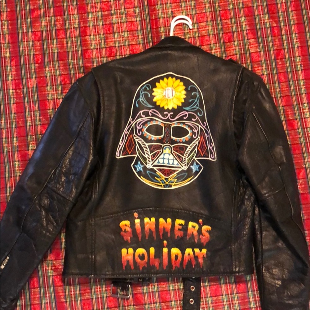 Custom Darth Vader Leather Jacket - image 1